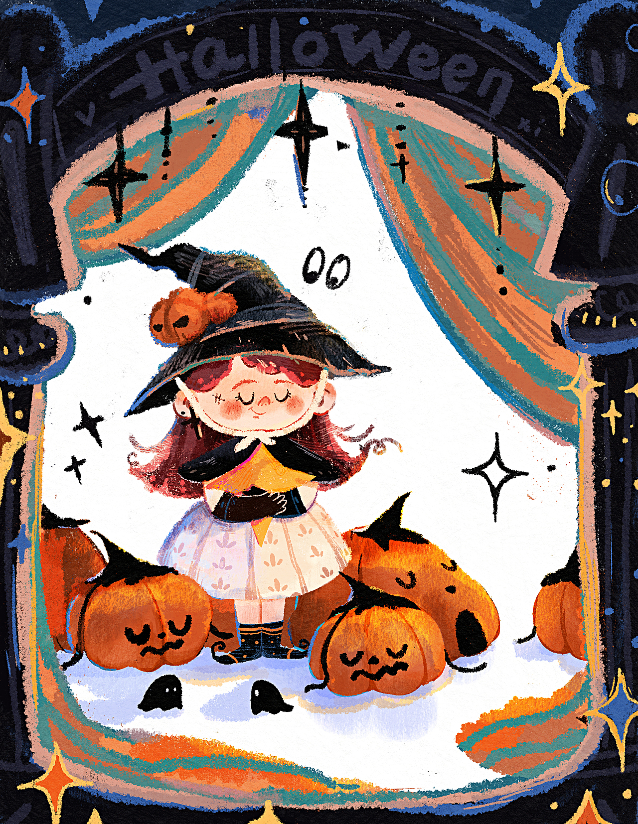 儿童插画场景（图ZMzM3NDYwNTQw） - 儿童插画 - 站酷设计师By夕子原创素材 - 站酷ZCOOL