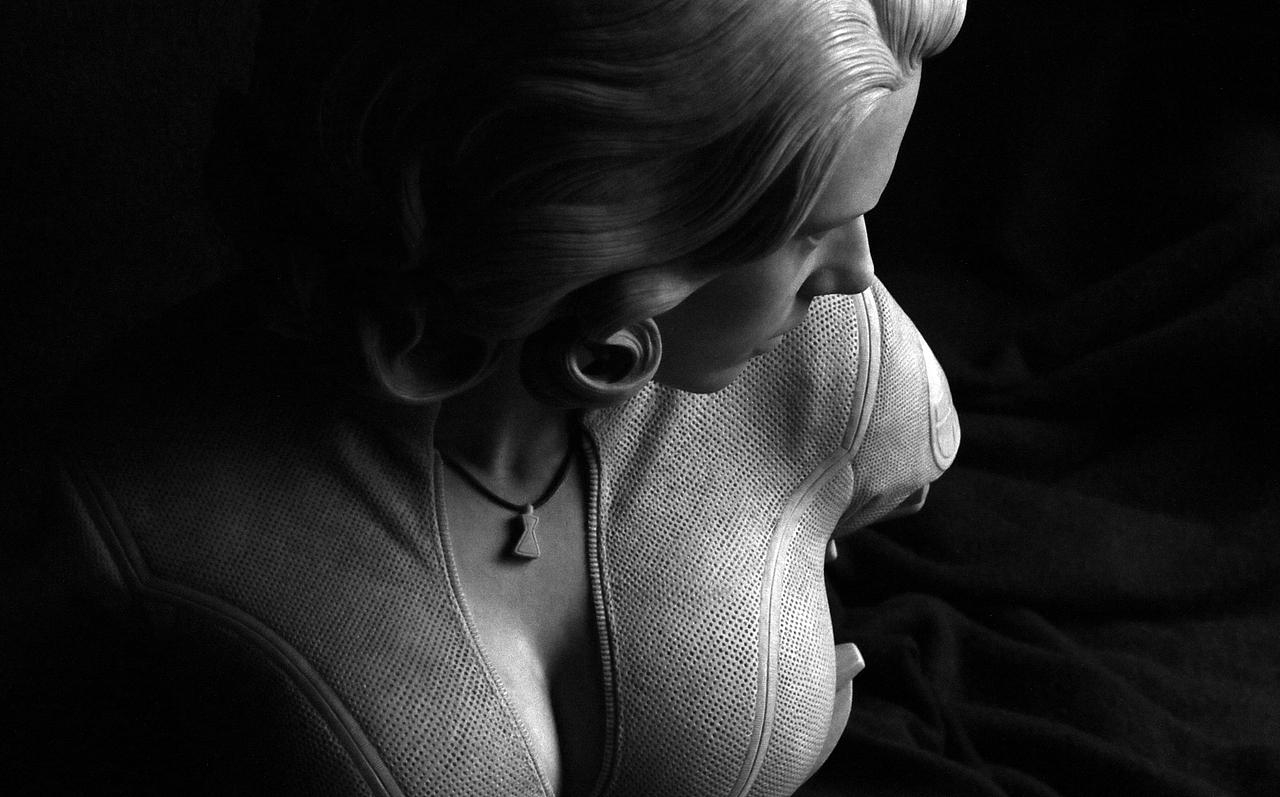 复联黑寡妇1:2胸像