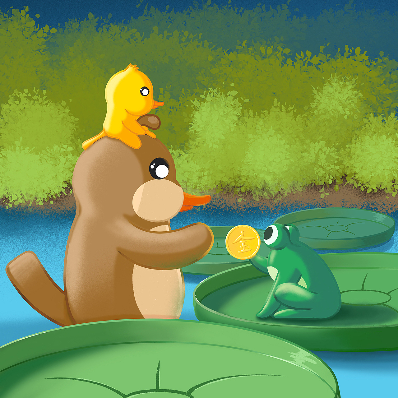 鸭嘴兽系列-诞生