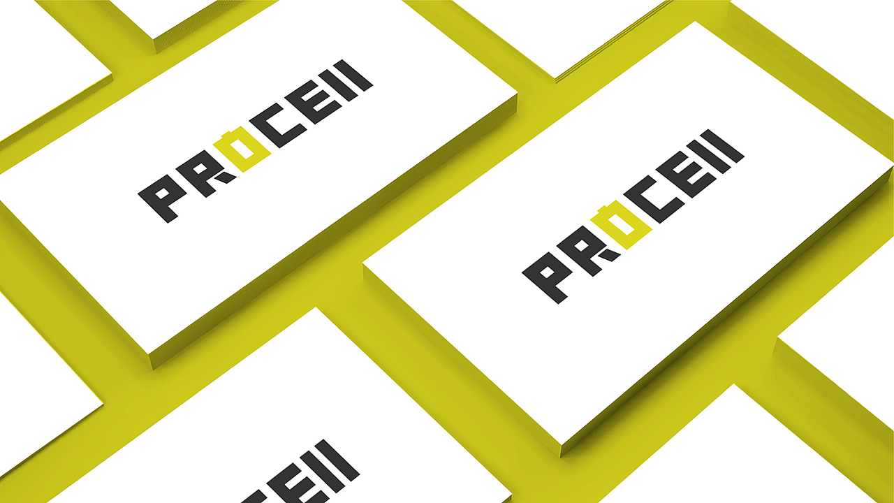 Procell 电池类logo标志设计