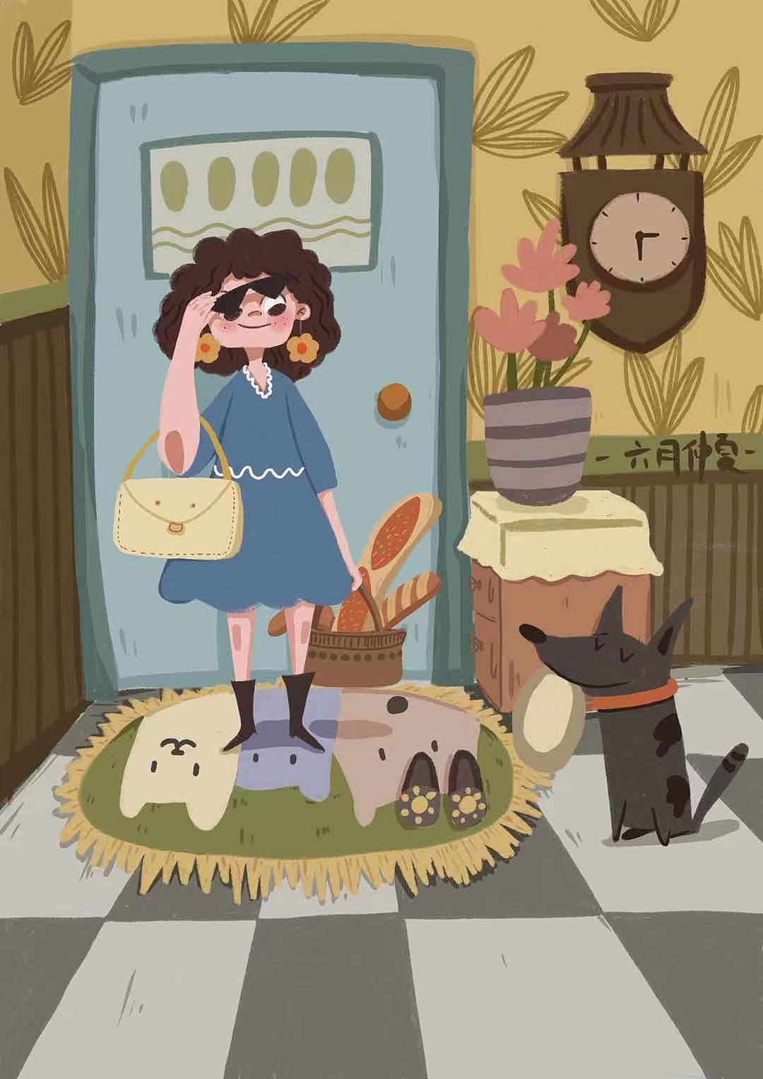 原创系列插画（图ZMjY4MTUxMjY4） - 绘本 - 站酷设计师六月仲夏原创素材 - 站酷ZCOOL