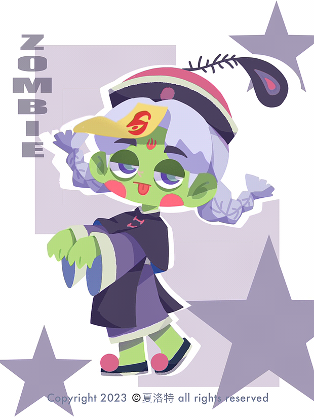 最近画的人物合集（图ZMzI3MjU4NDU2） - 儿童插画 - 站酷设计师夏洛特H原创素材 - 站酷ZCOOL