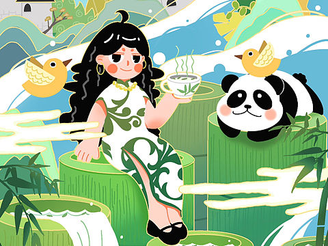 茶叶与竹🍃