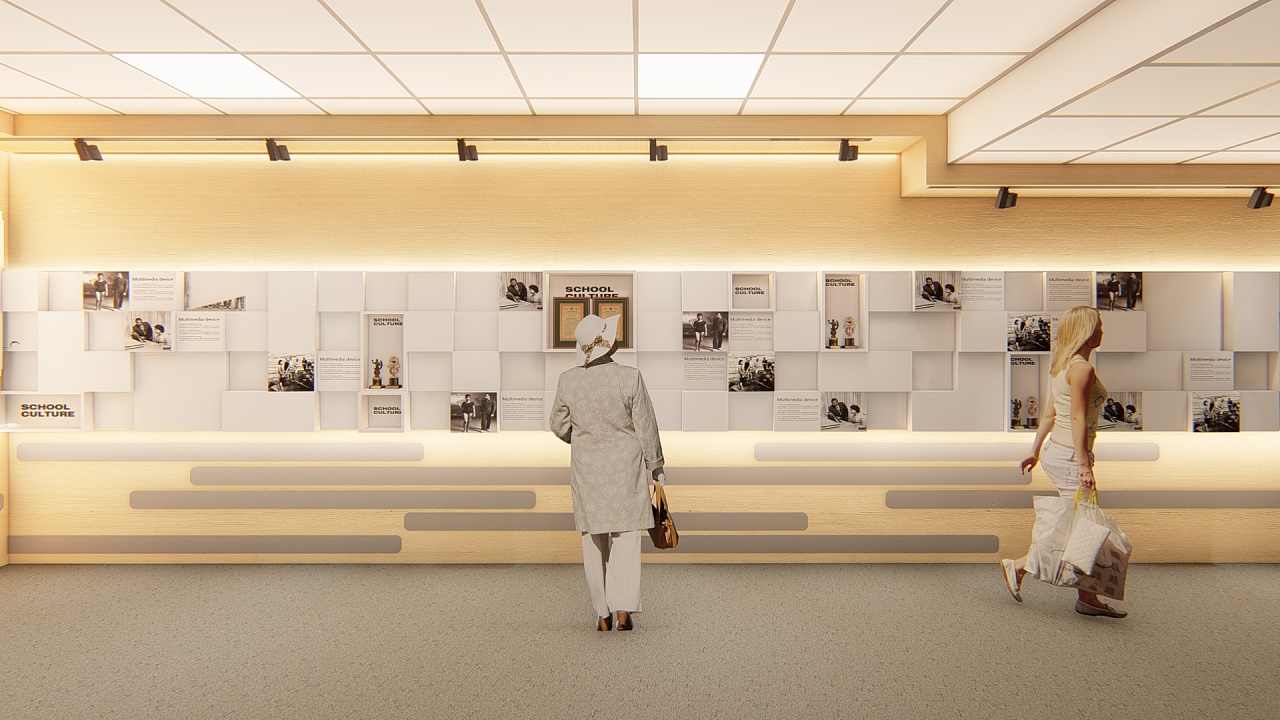 小学走廊展厅