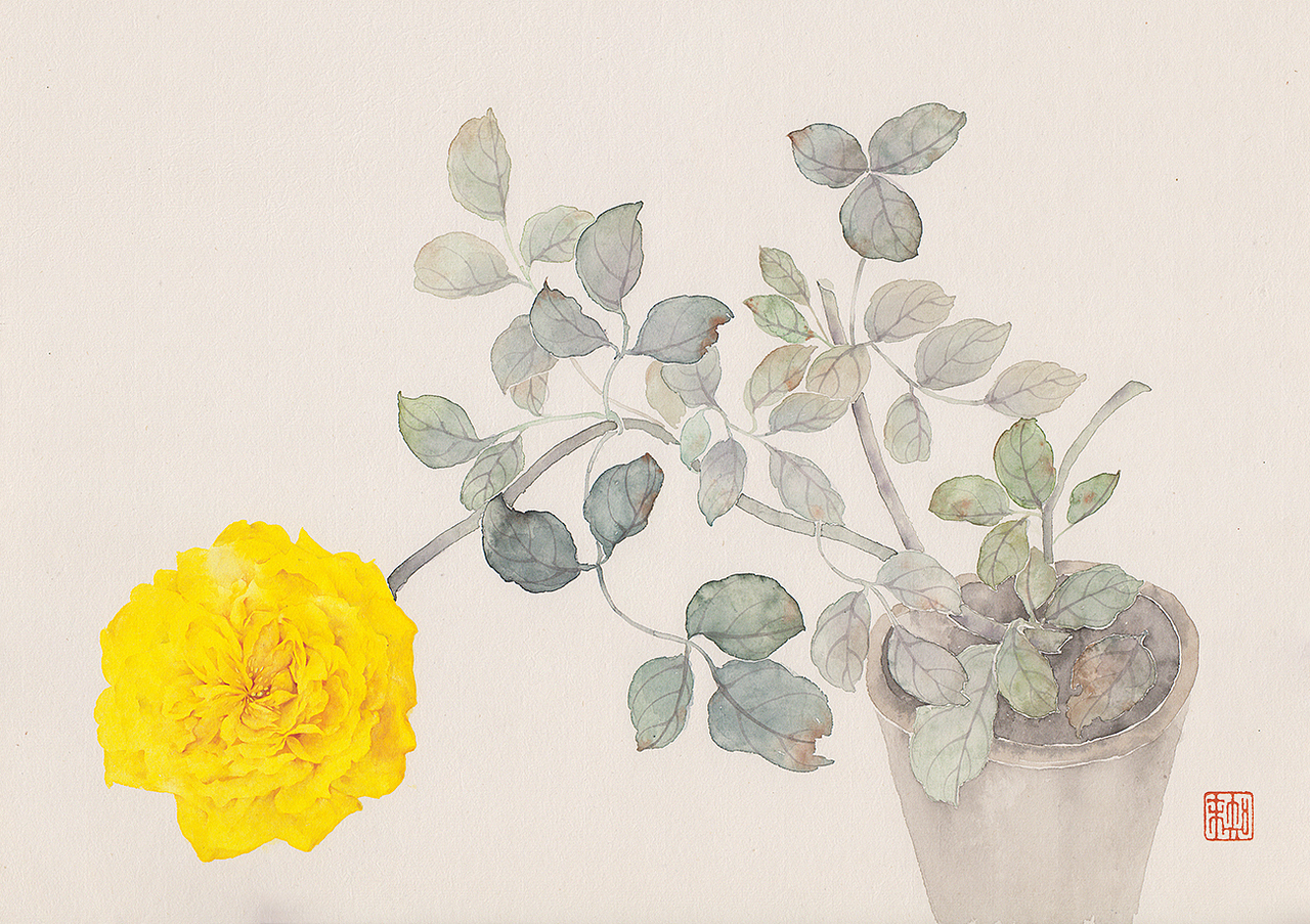 窗外空气清新下着小雨，心情有些糟糕，扫描一些画~（图ZODgyOTgxNDA=） - 艺术插画 - 站酷设计师知末原创素材 - 站酷ZCOOL