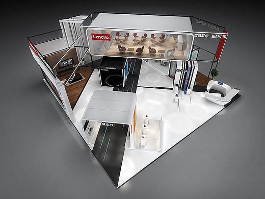 展会设计，3d效果图设计