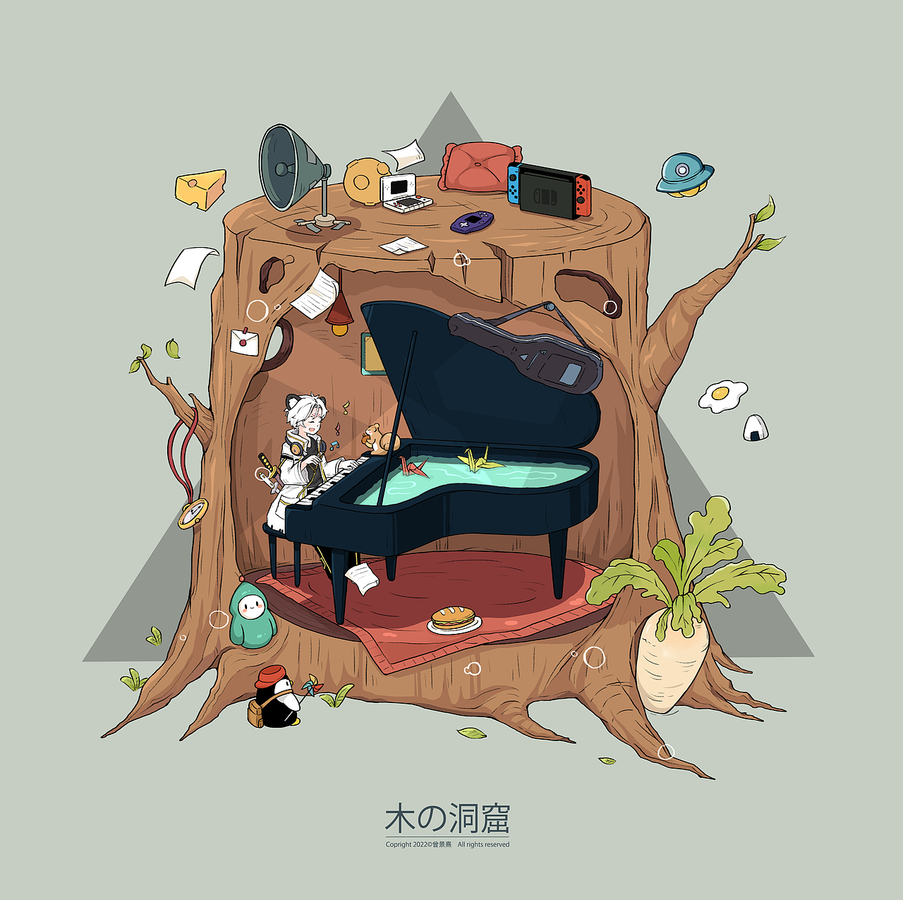「 微观生活 」插画作品（三）（图ZMjc5MjE3MTQw） - 创作习作 - 站酷设计师景熹原创素材 - 站酷ZCOOL