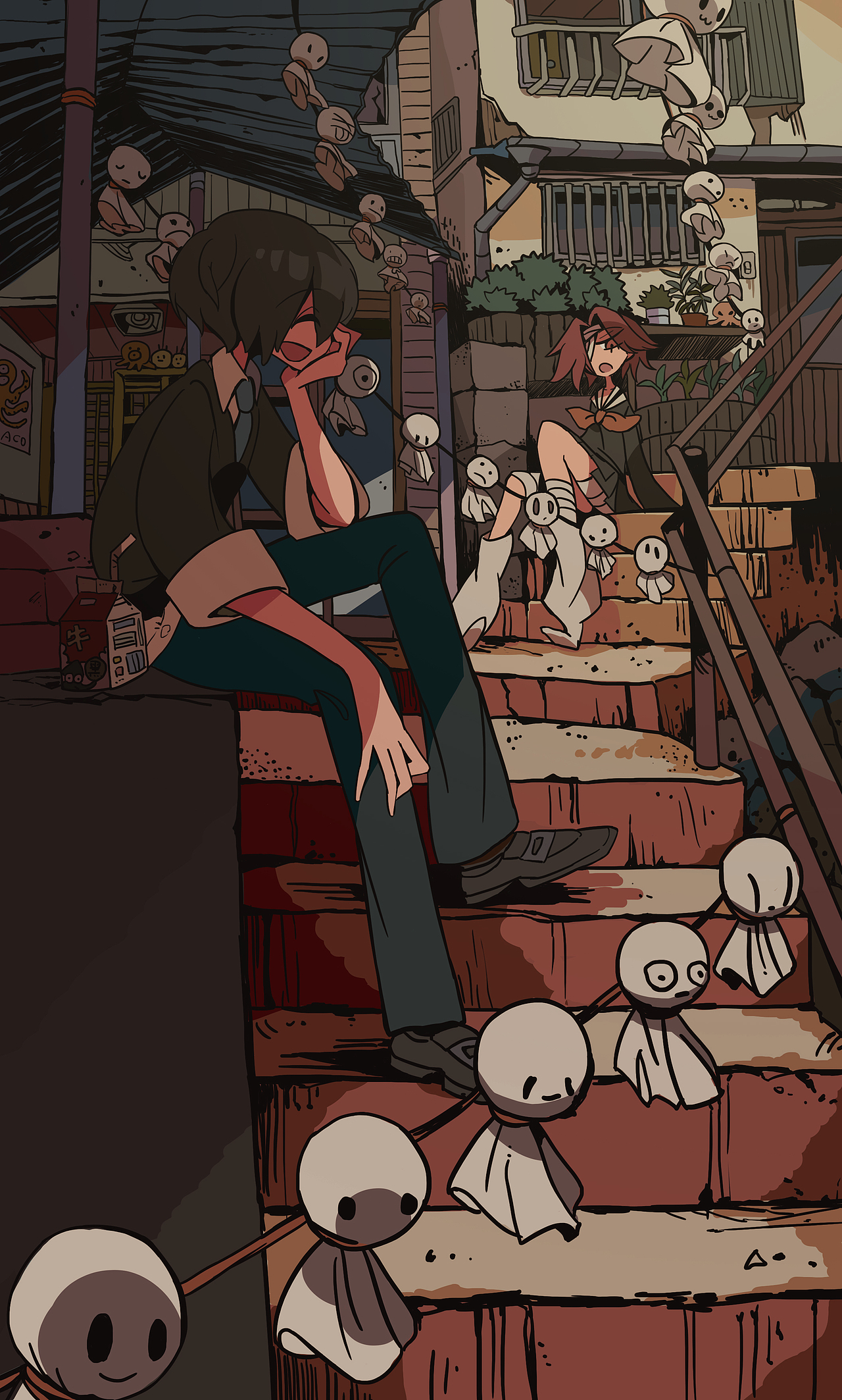 板绘插画练习（图ZMjI1NDA0MTA0） - 创作习作 - 站酷设计师赤汐呢原创素材 - 站酷ZCOOL