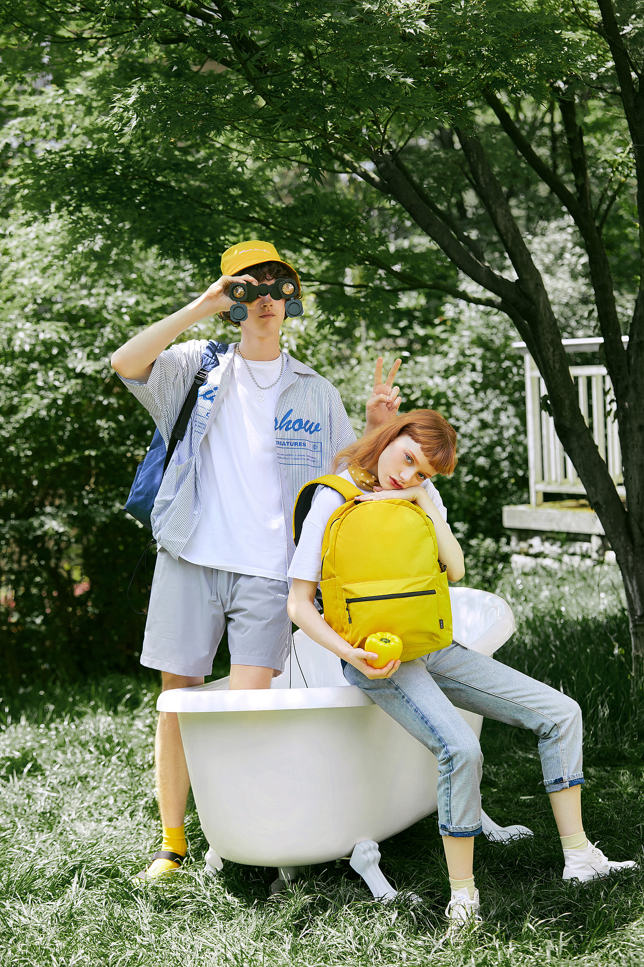 森马电商旗下品牌森马箱包2019夏季形象