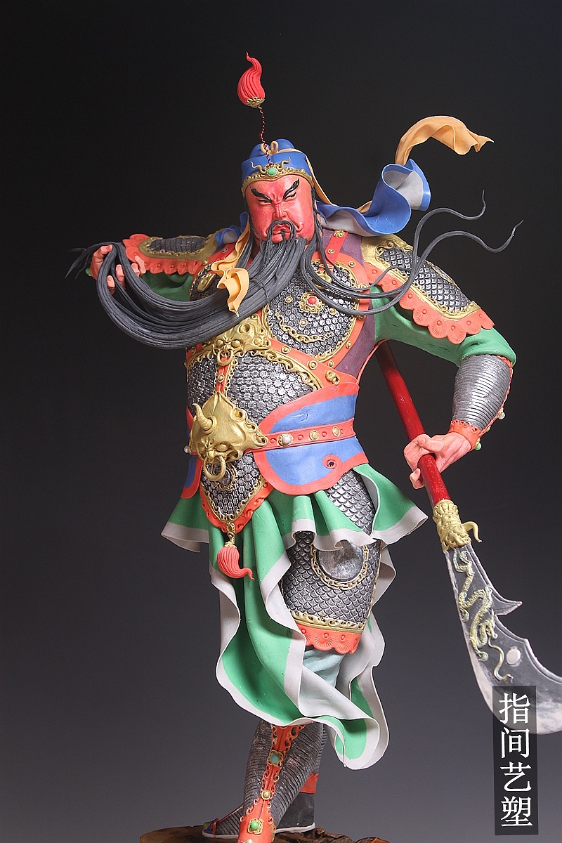 贺加贵 面塑关羽