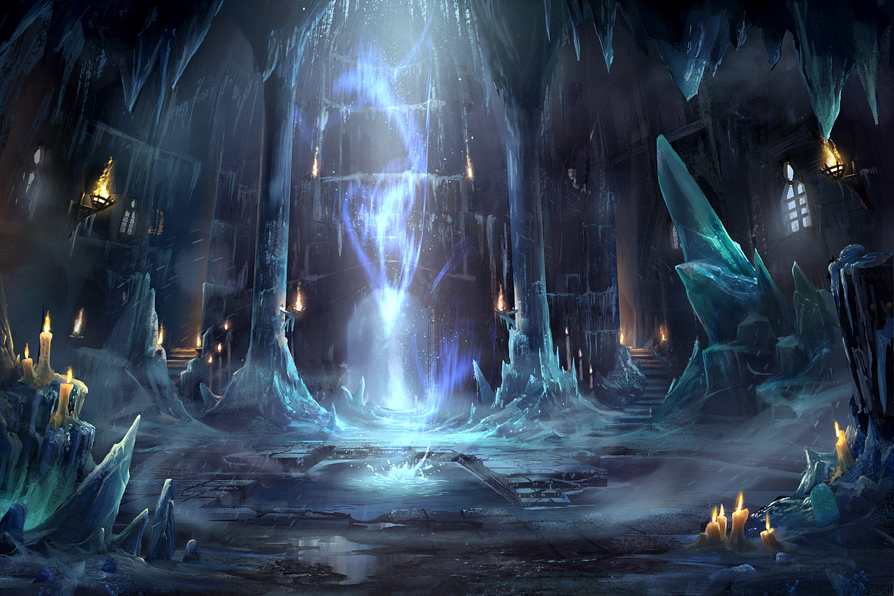 洞穴|插画|游戏原画|王寅wangyin_原创作品-站酷zcool