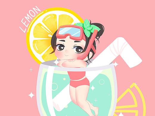Q版柠檬头像（个人主页-ZMzgwMjA5MjA=） - 商业插画 - 站酷设计师小牛拉破车原创素材 - 站酷ZCOOL