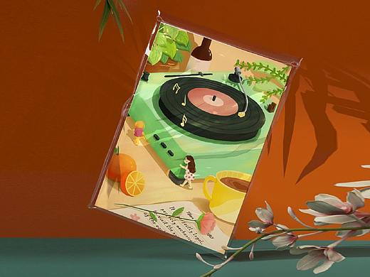 插畫打卡練習（個人主頁-ZNDQxMzg2ODQ=） - 創(chuàng)作習作 - 站酷設計師六天Chen原創(chuàng)素材 - 站酷ZCOOL