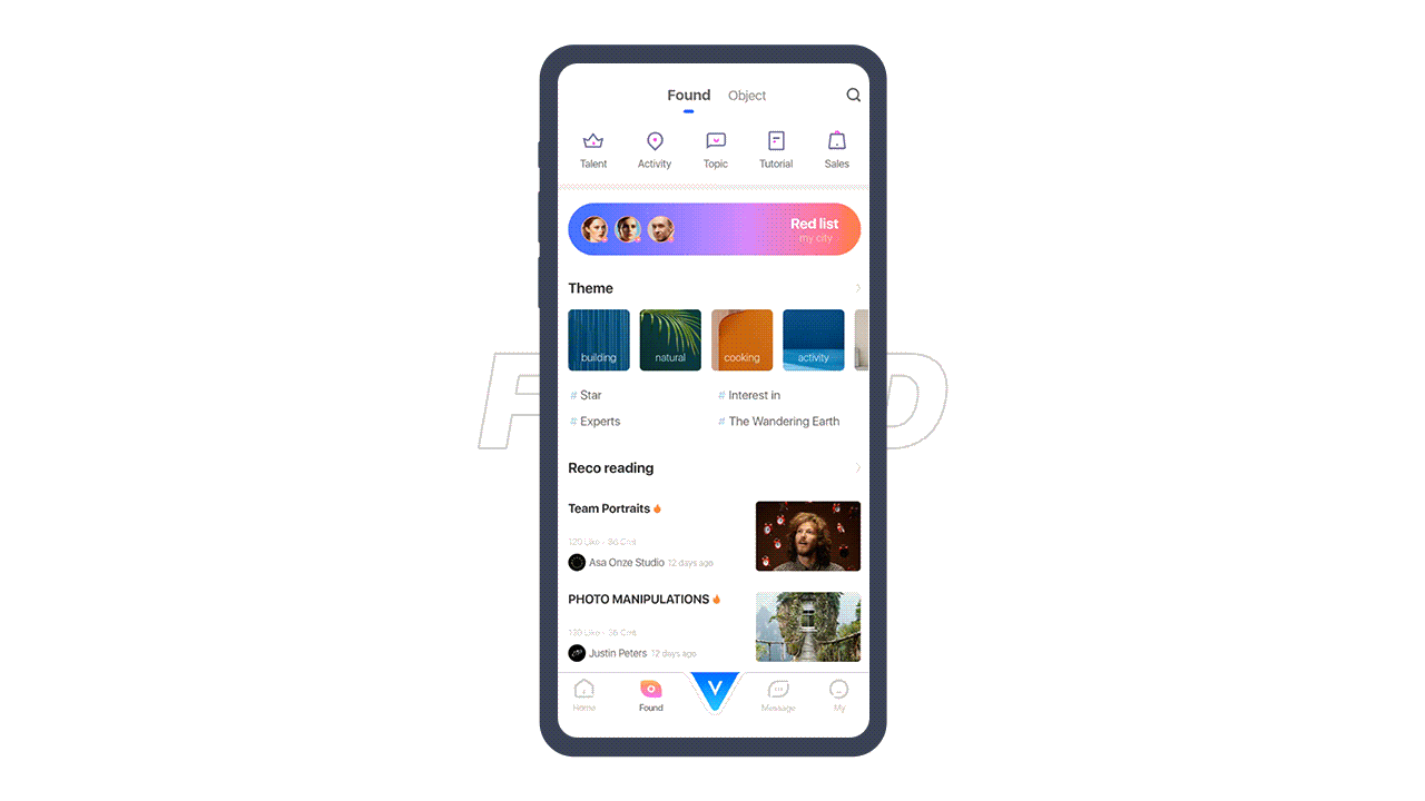 VIA 概念app设计（图ZMTU5NjkwNjYw） - APP界面 - 站酷设计师千霜best原创素材 - 站酷ZCOOL