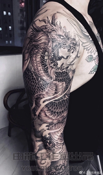 上海浦东纹身由龙刺青近期的花臂 设计文章 站酷 Zcool