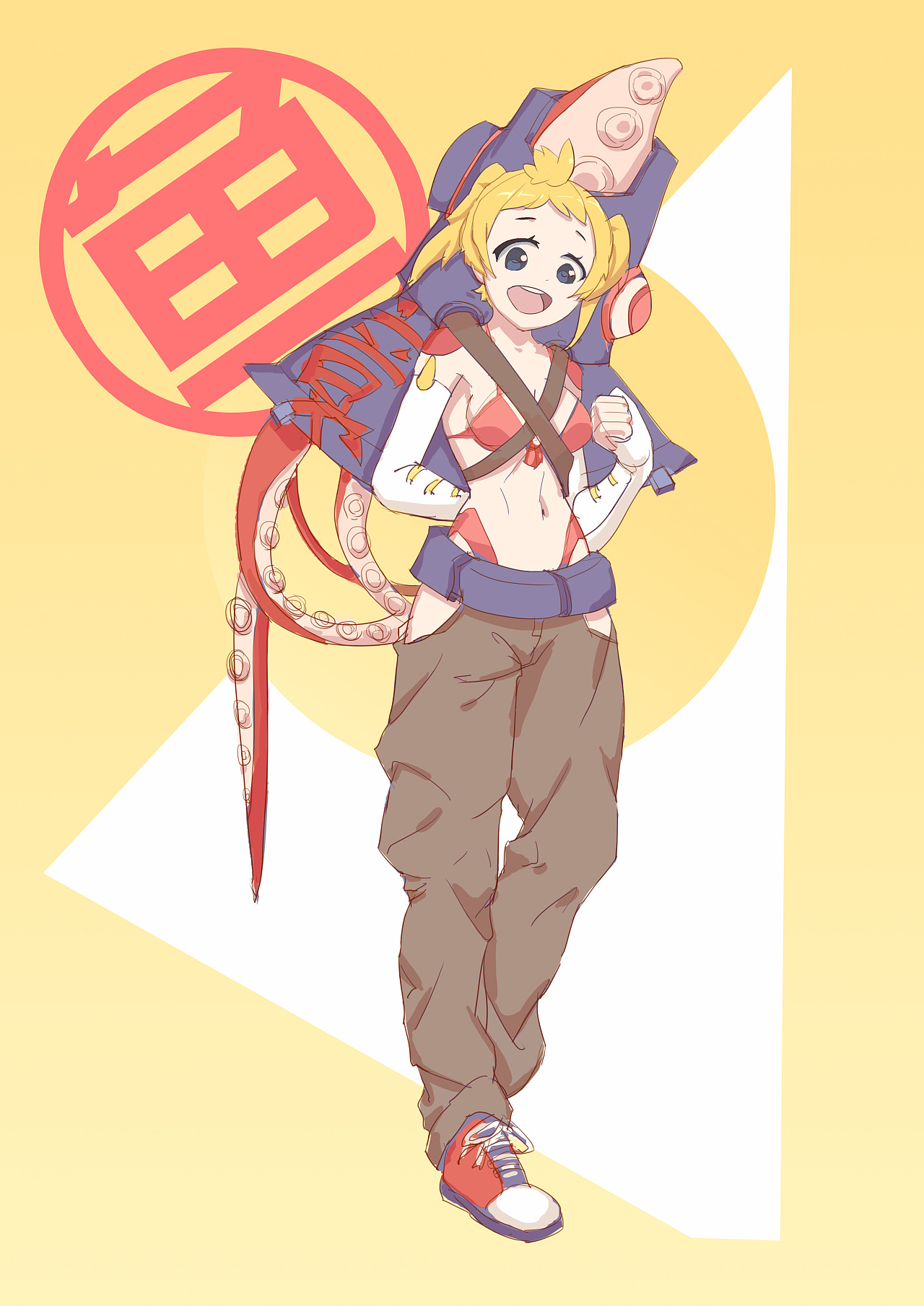 章鱼小妹|动漫|其他动漫|飞给爸爸看 - 原创作品 - 站酷 (zcool)