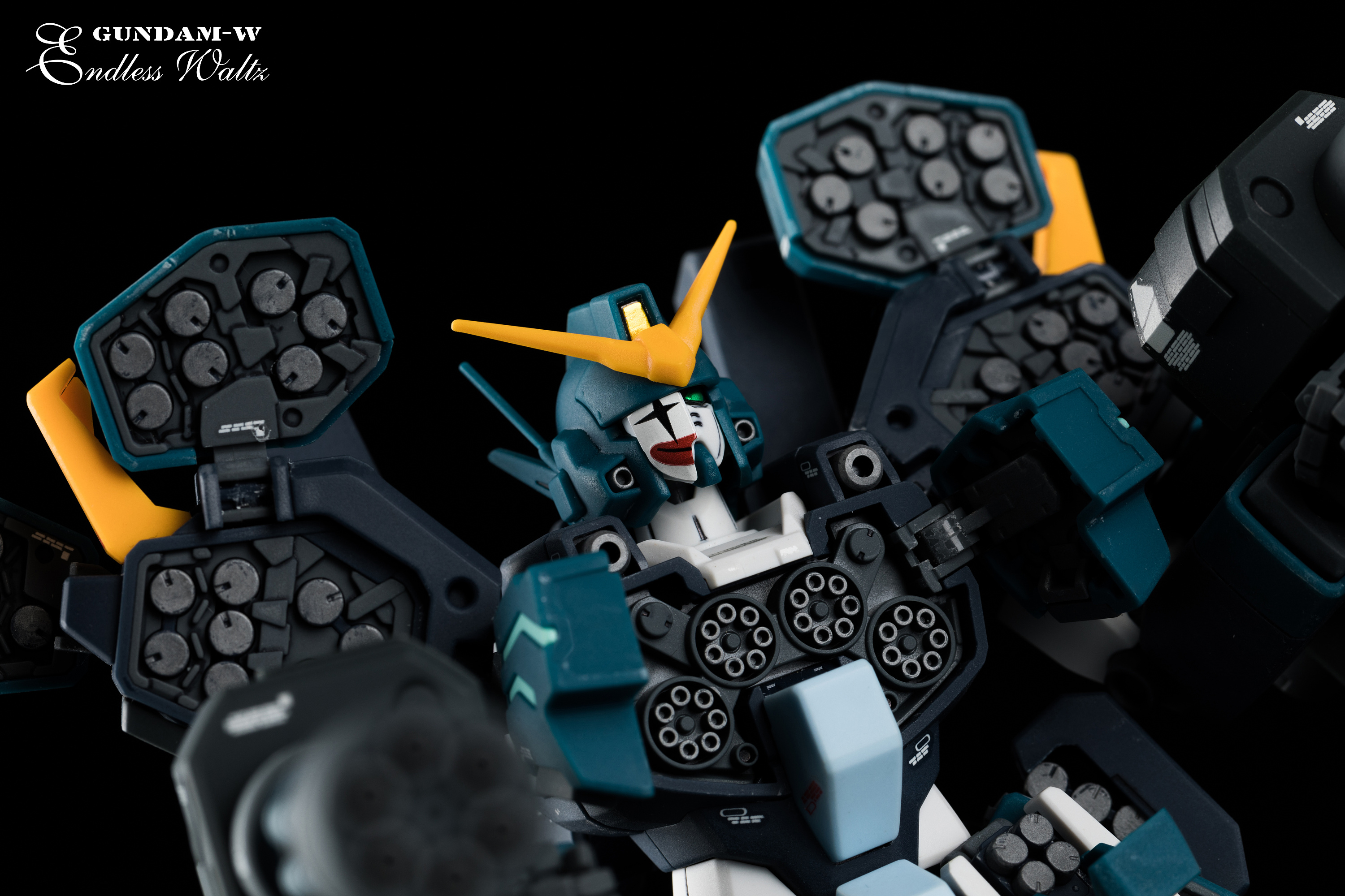 gunpla高达模型——xxxg-01h2 重炮手高达改 ew