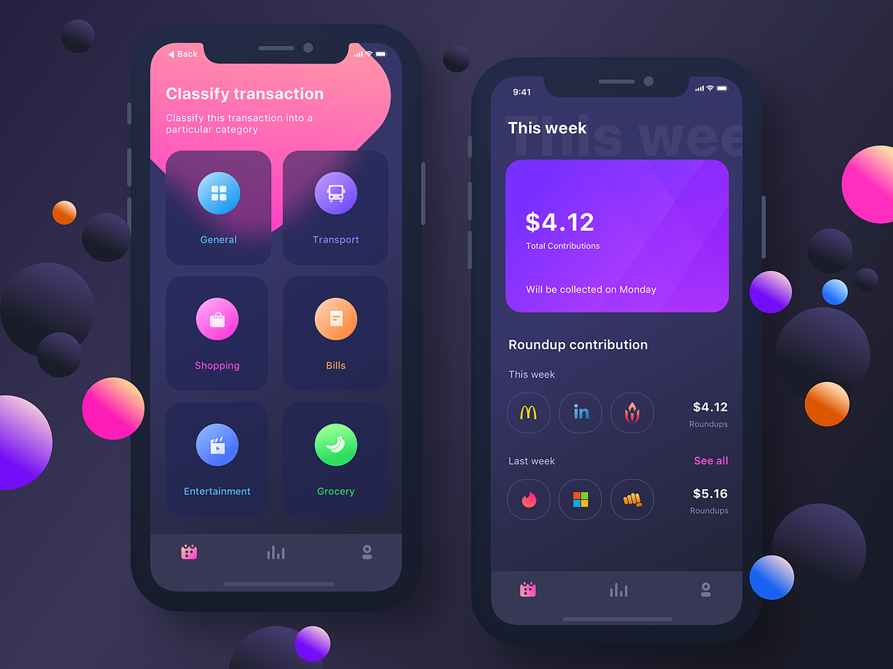 APP暗黑模式界面合集