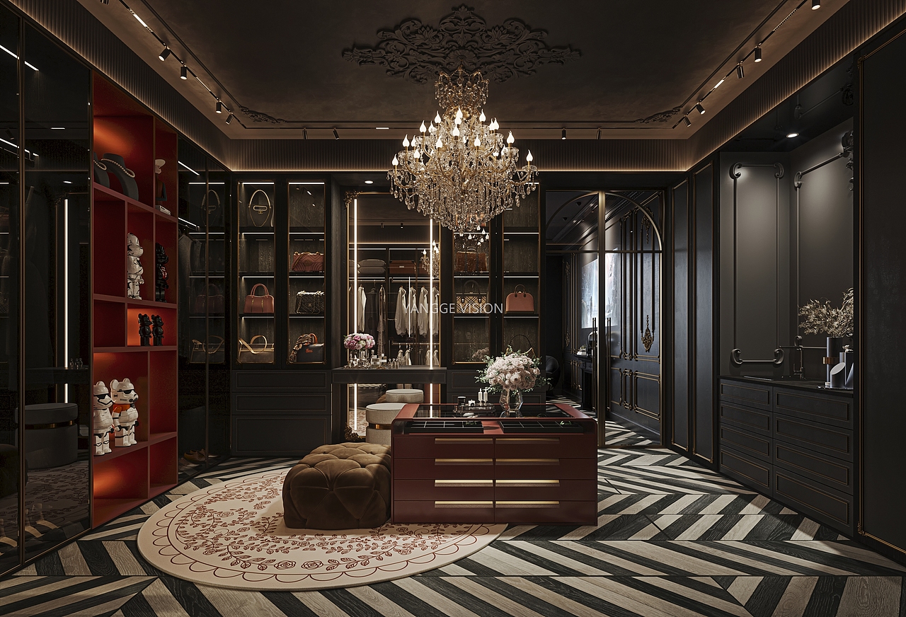 现代 法式风格表现（图ZMjc1MTg1NzY0） - 家装设计 - 站酷设计师画图小哥原创素材 - 站酷ZCOOL