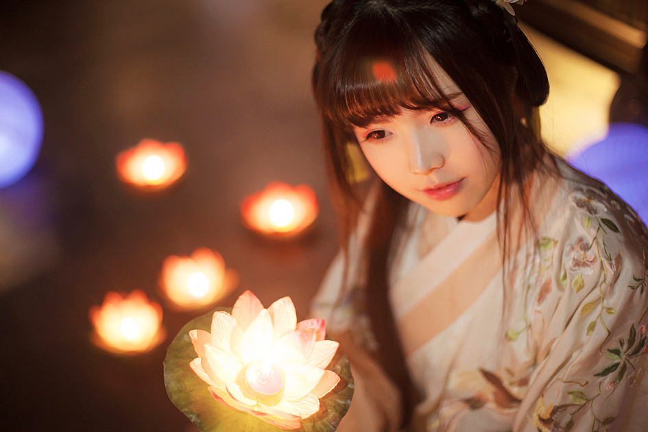 静夜水灯·端午（图ZNTA4MzMwNzY=） - 人像摄影 - 站酷设计师夏夜vision原创素材 - 站酷ZCOOL