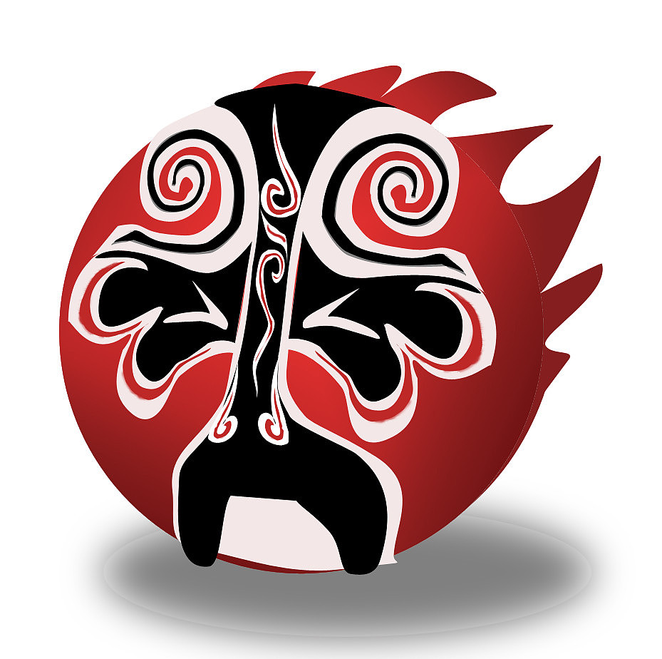 造型设计京剧脸谱表情