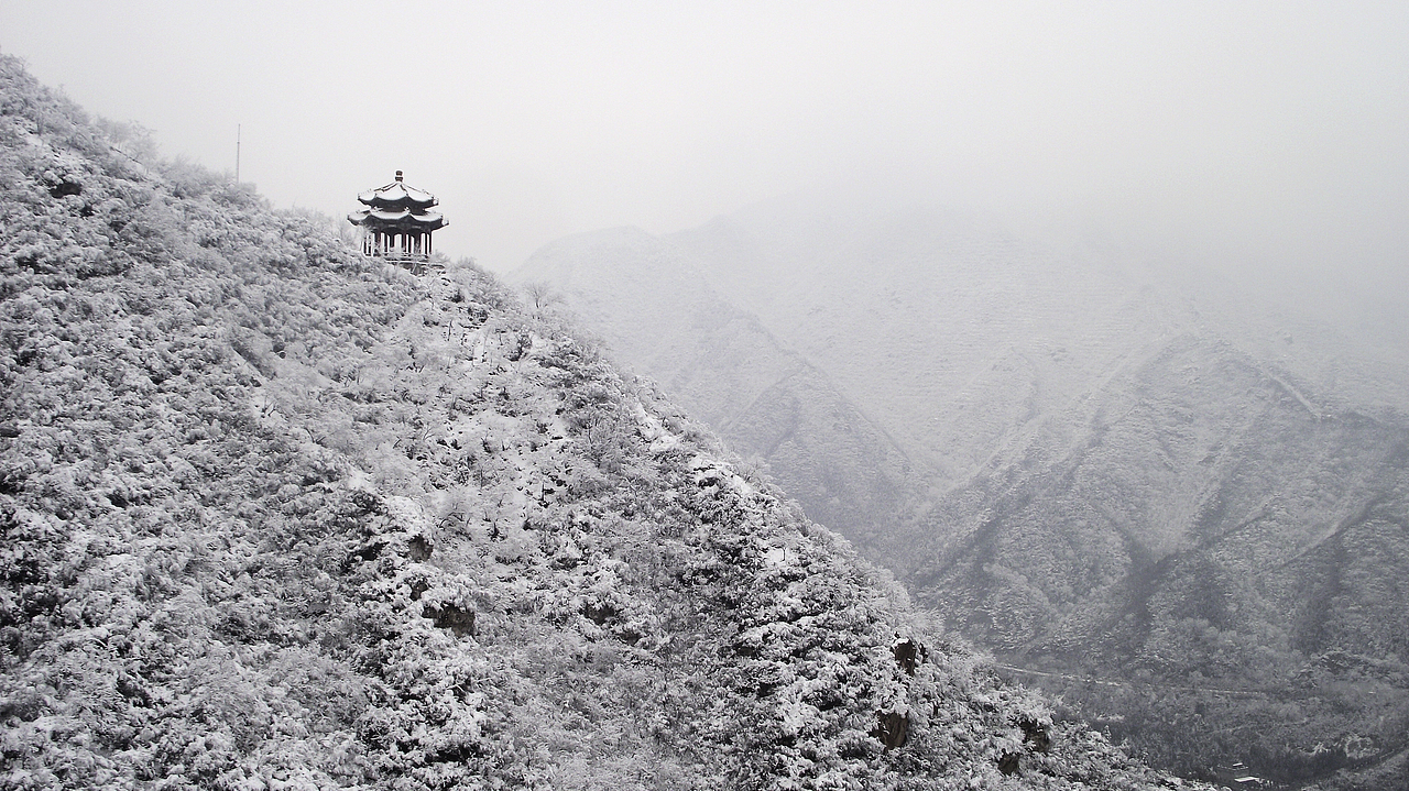 雪后居庸关长城（图ZMzQ2MTc0MDA=） - 风光摄影 - 站酷设计师安心远原创素材 - 站酷ZCOOL