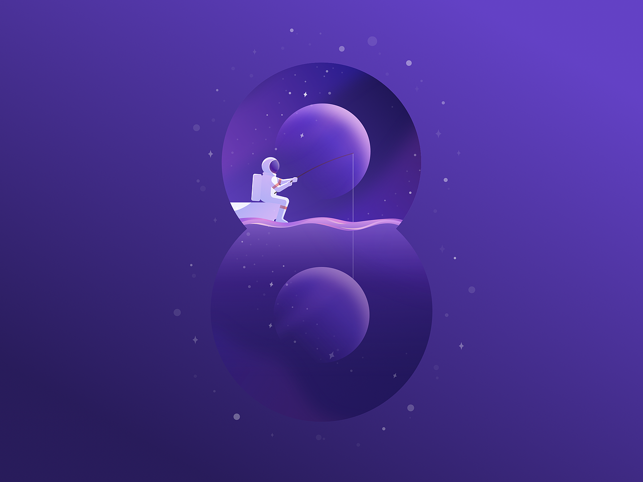 數(shù)字0-9太空主題插畫設(shè)計(jì)（圖ZMTU4NDE2MDUy） - 藝術(shù)插畫 - 站酷設(shè)計(jì)師Summer0312原創(chuàng)素材 - 站酷ZCOOL