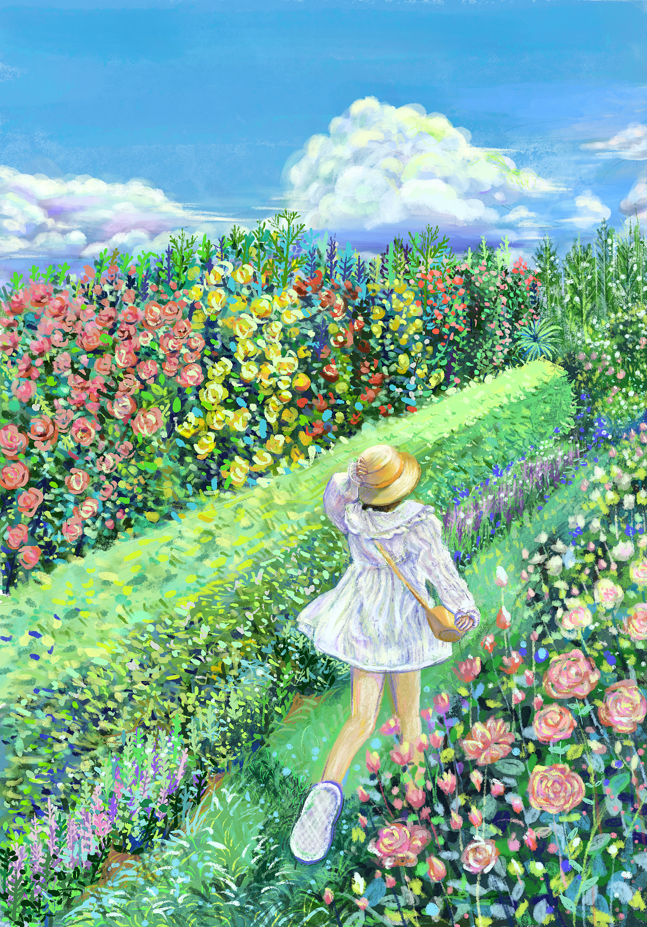 插画风景（图ZMzM5MTAwMDU2） - 艺术插画 - 站酷设计师塔塔酱微甜原创素材 - 站酷ZCOOL