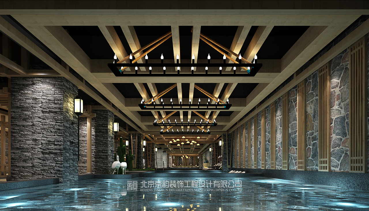 京韵设计-郑韵：常州禾沐家温泉度假酒店（图ZMTkyNzAzMTYw） - 家装设计 - 站酷设计师京韵设计原创素材 - 站酷ZCOOL