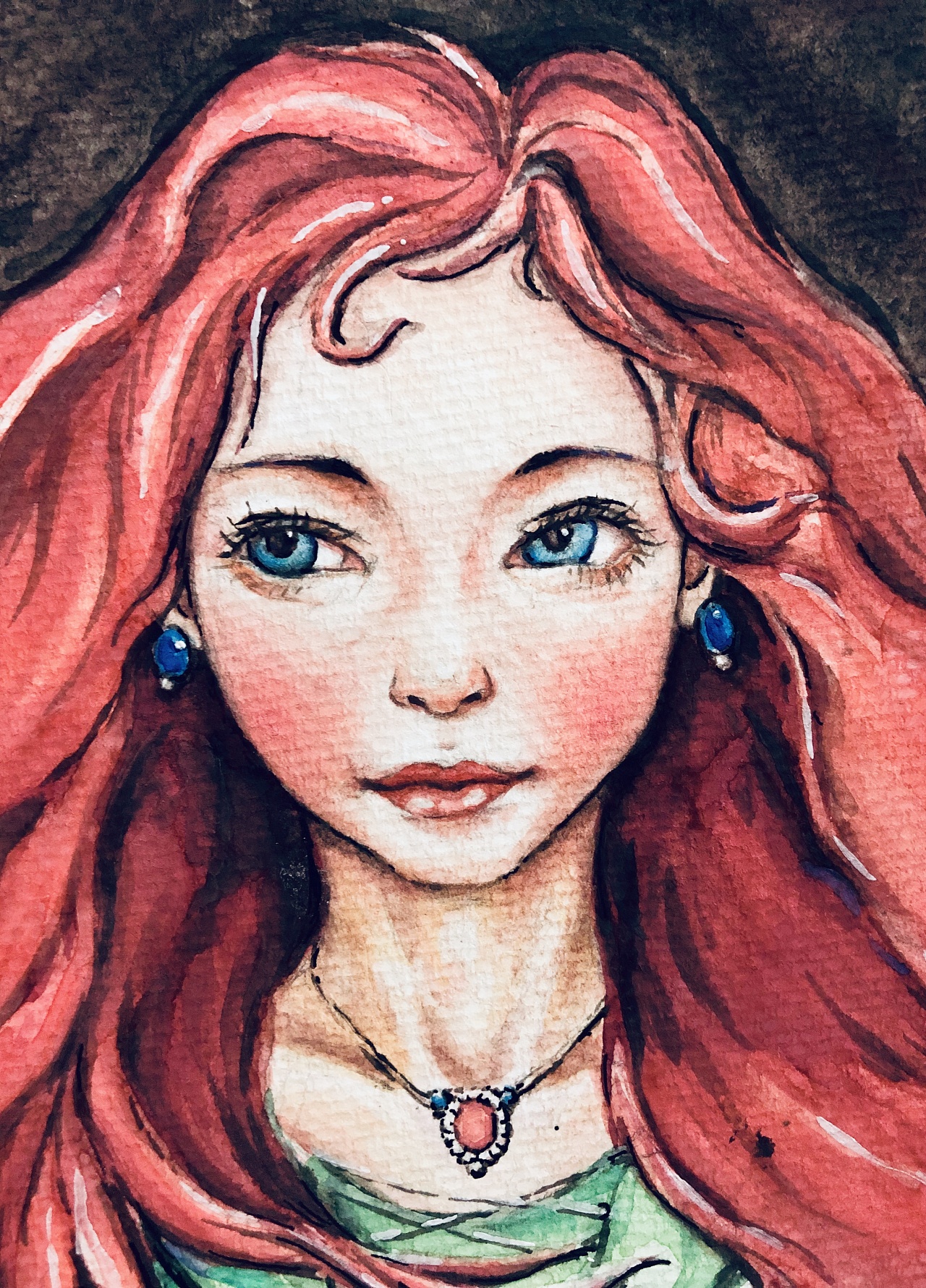 红发少女