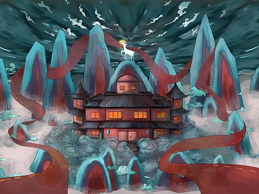 屋岛（个人主页-ZNTQ2NzQ4OTY=） - 商业插画 - 站酷设计师Howe_xu_art原创素材 - 站酷ZCOOL