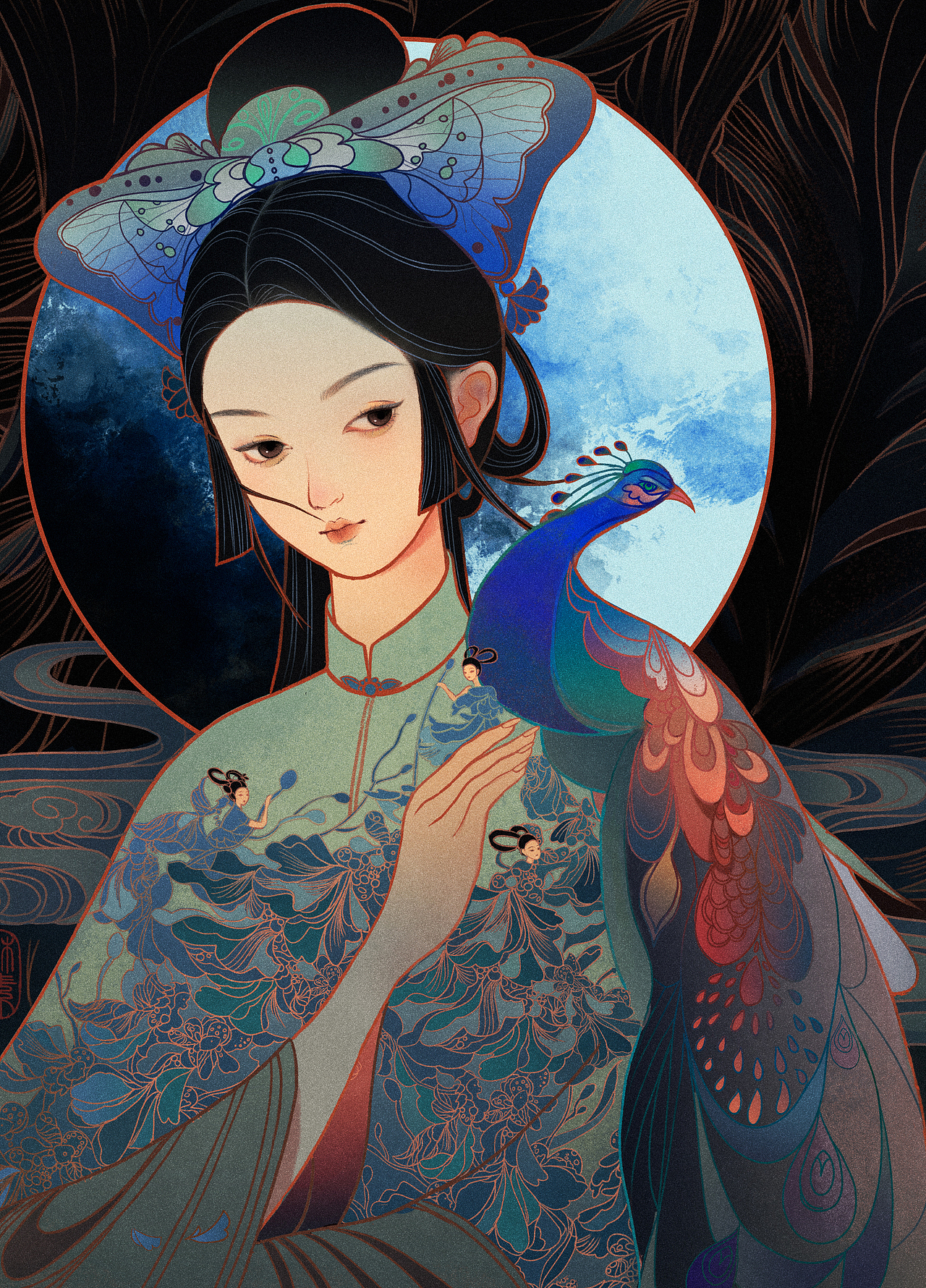 古风星座拟人之【处女座】（图ZMjgzMzMxMDgw） - 创作习作 - 站酷设计师鹤之宋原创素材 - 站酷ZCOOL