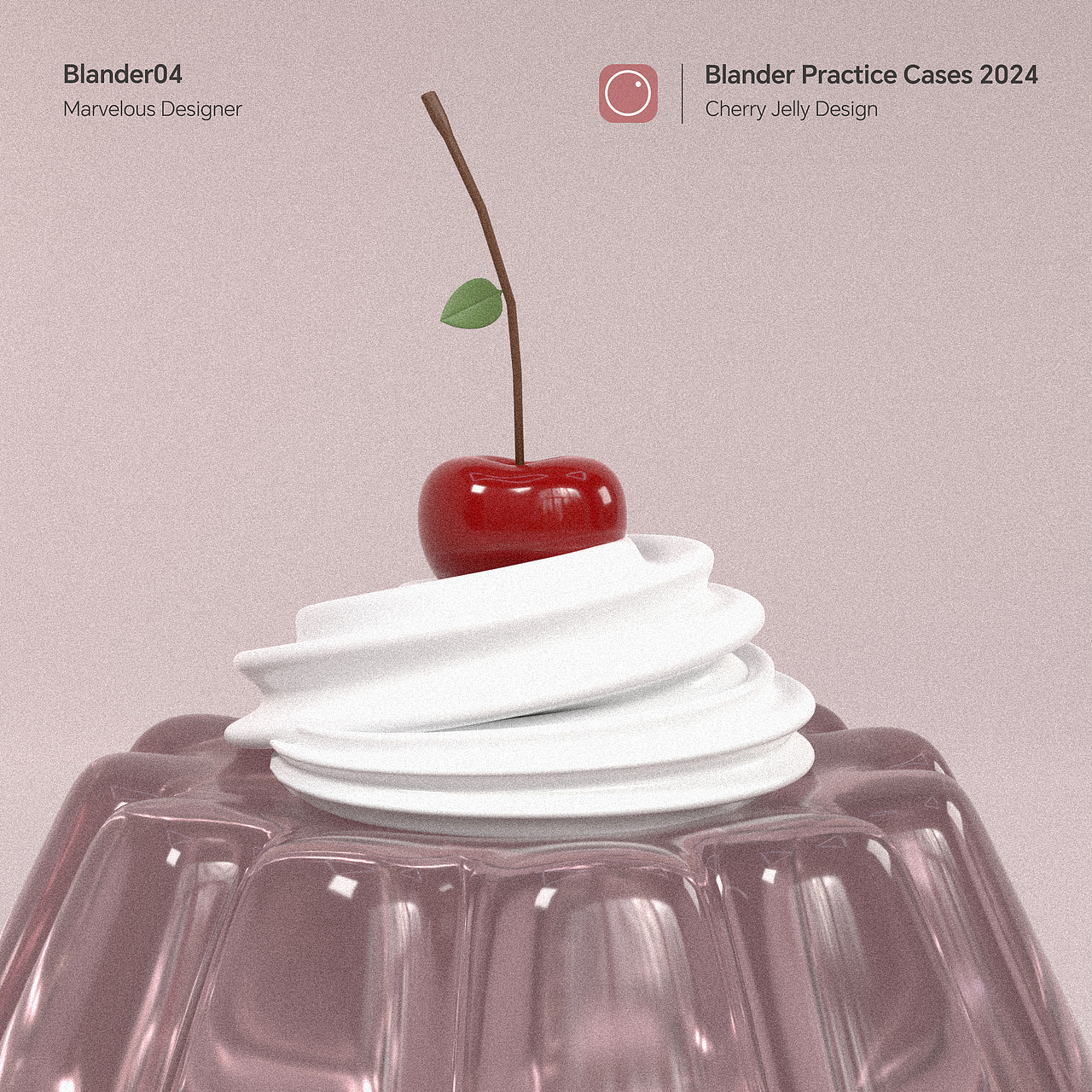 樱桃果冻丨Blender Design丨版式（图ZMzc0MTUyOTQw） - 海报 - 站酷设计师丧青年原创素材 - 站酷ZCOOL