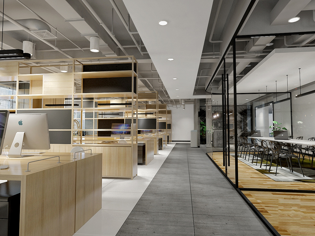 蒙尚时装办公空间-佳墅装饰（图ZOTIyMTMyMDg=） - 品牌 - 站酷设计师佳墅装饰公司原创素材 - 站酷ZCOOL