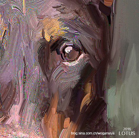 赵鑫 莲花帝国 画画 2016