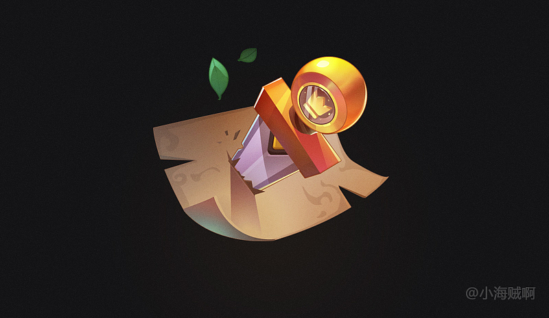 游戏ui图标作品