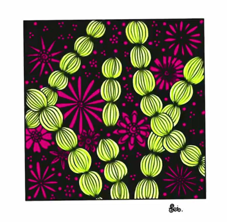 禪繞畫0309（圖ZMjE3Njg1MDU2） - 圖案 - 站酷設(shè)計師feixl86原創(chuàng)素材 - 站酷ZCOOL