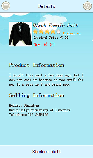 Student Mall App（图ZMzY2MTM2MzY=） - APP界面 - 站酷设计师cassielcss原创素材 - 站酷ZCOOL