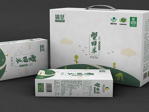 盘锦大米 蟹田米包装