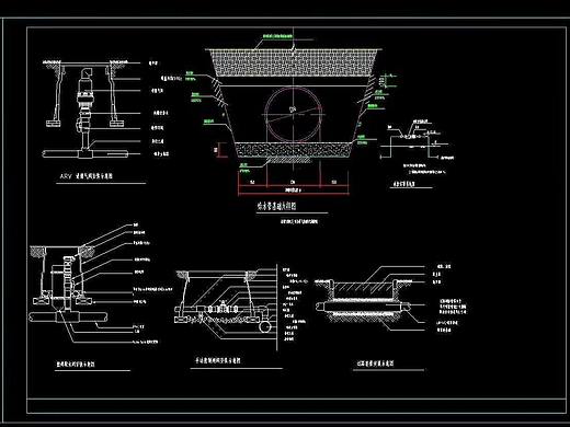园建，排水，电气，绿化园林施工图设计