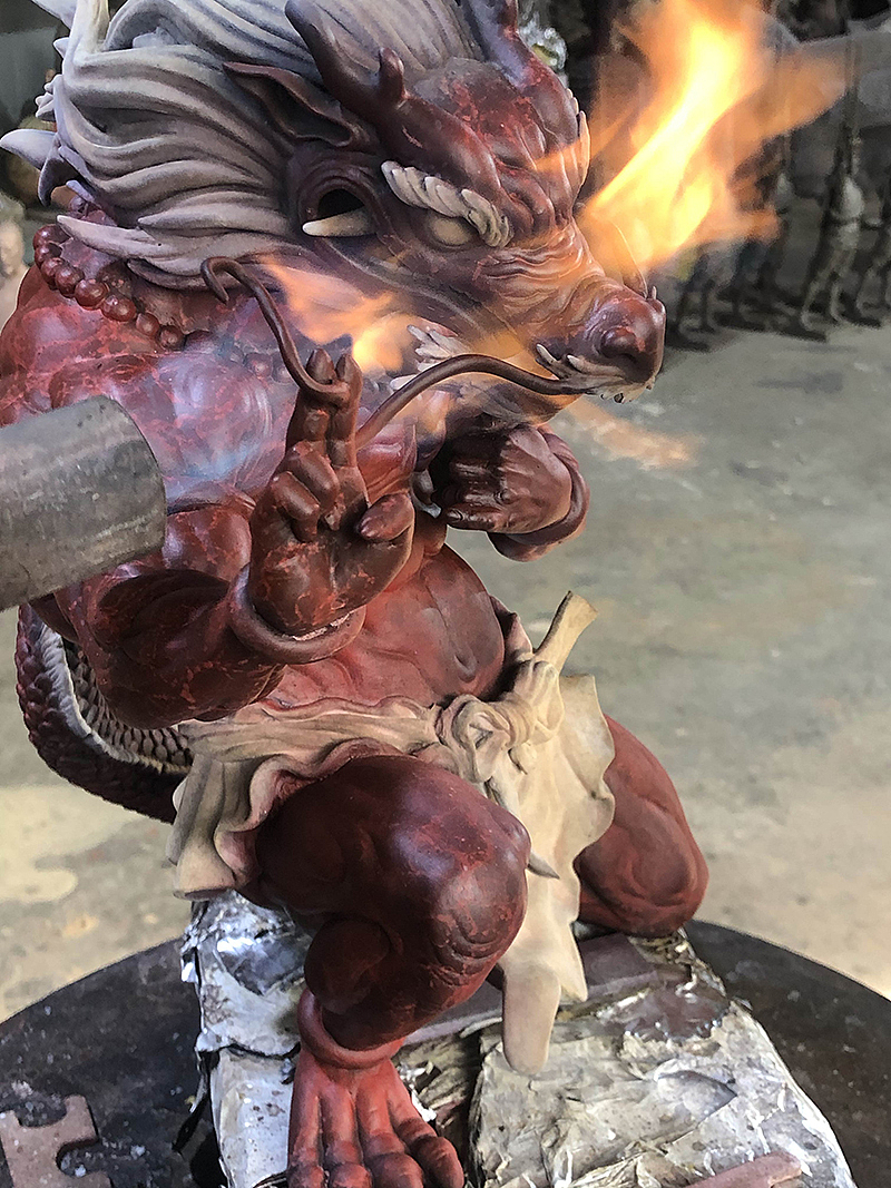 云中神龙——十二地支铜兽《麟甲云中仙》