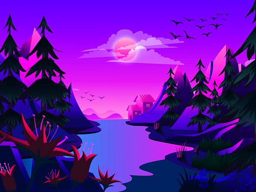小练习（个人主页-ZNTg2NzQ5NzY=） - 创作习作 - 站酷设计师乌尔夫噜噜原创素材 - 站酷ZCOOL