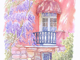 钢笔淡彩｜小场景