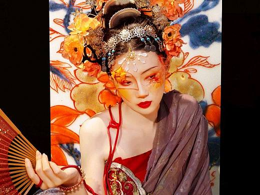 竞妍——青花矾红度千色