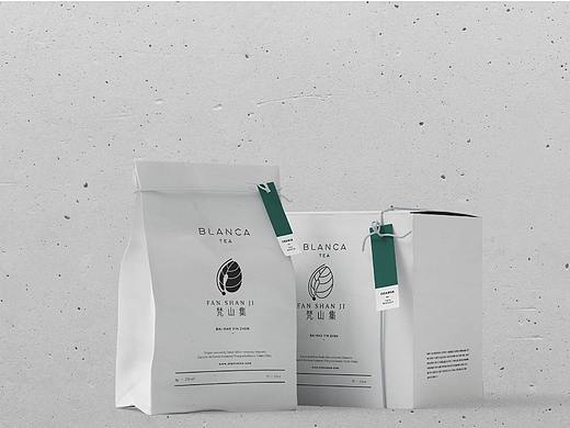 【梵山集】茶叶logo品牌视觉识别系统设计
