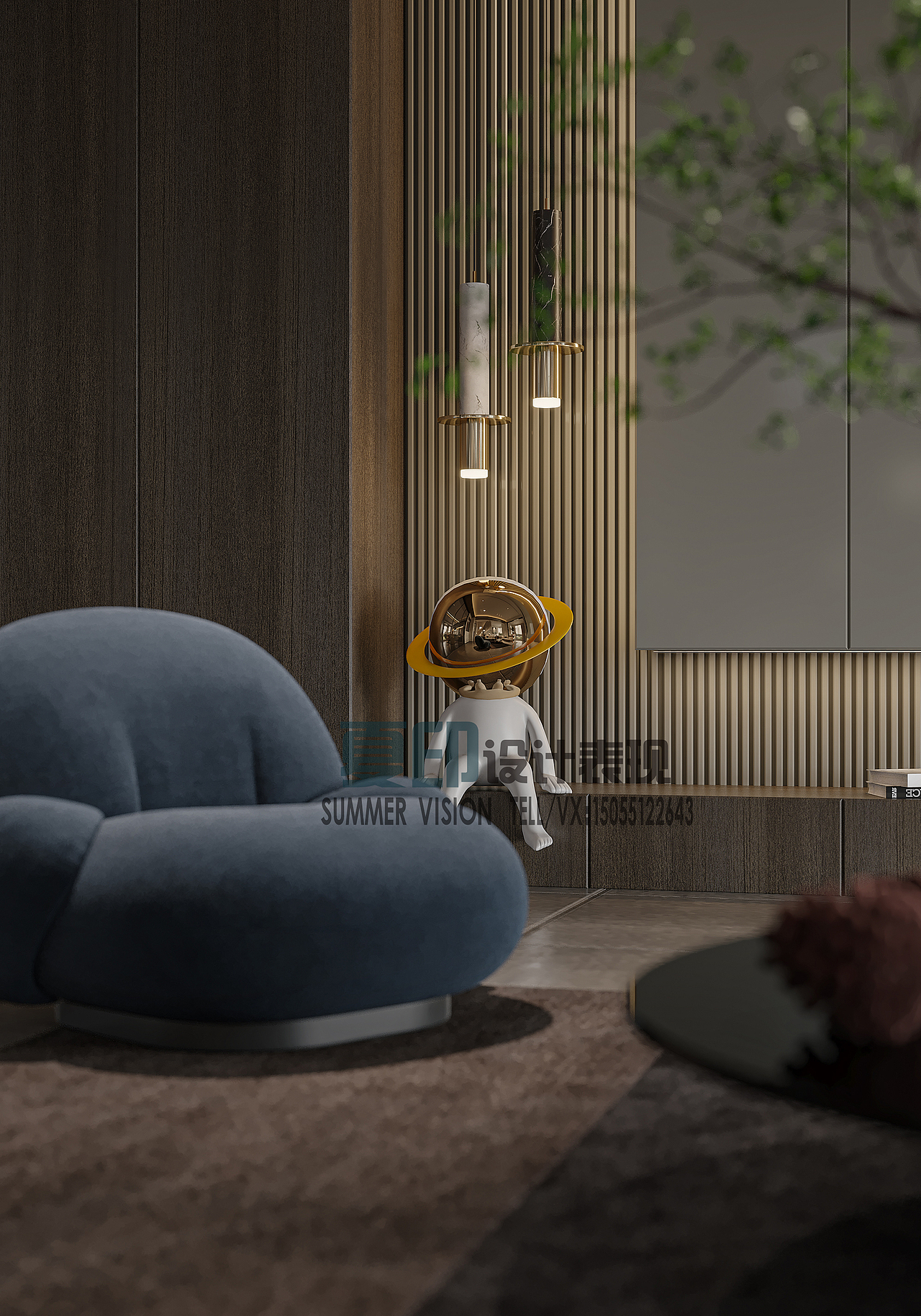 夏印设计表现//金尊府10-101