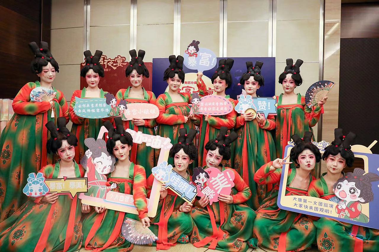 唐宫夜宴舞蹈动漫版IP盲盒 官方正版授权 唐媚儿