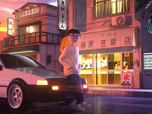 一个靓仔的建模渲染