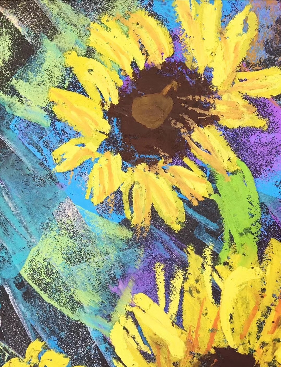 蜡笔画|纯艺术|绘画|江小蔓_原创作品-站酷zcool