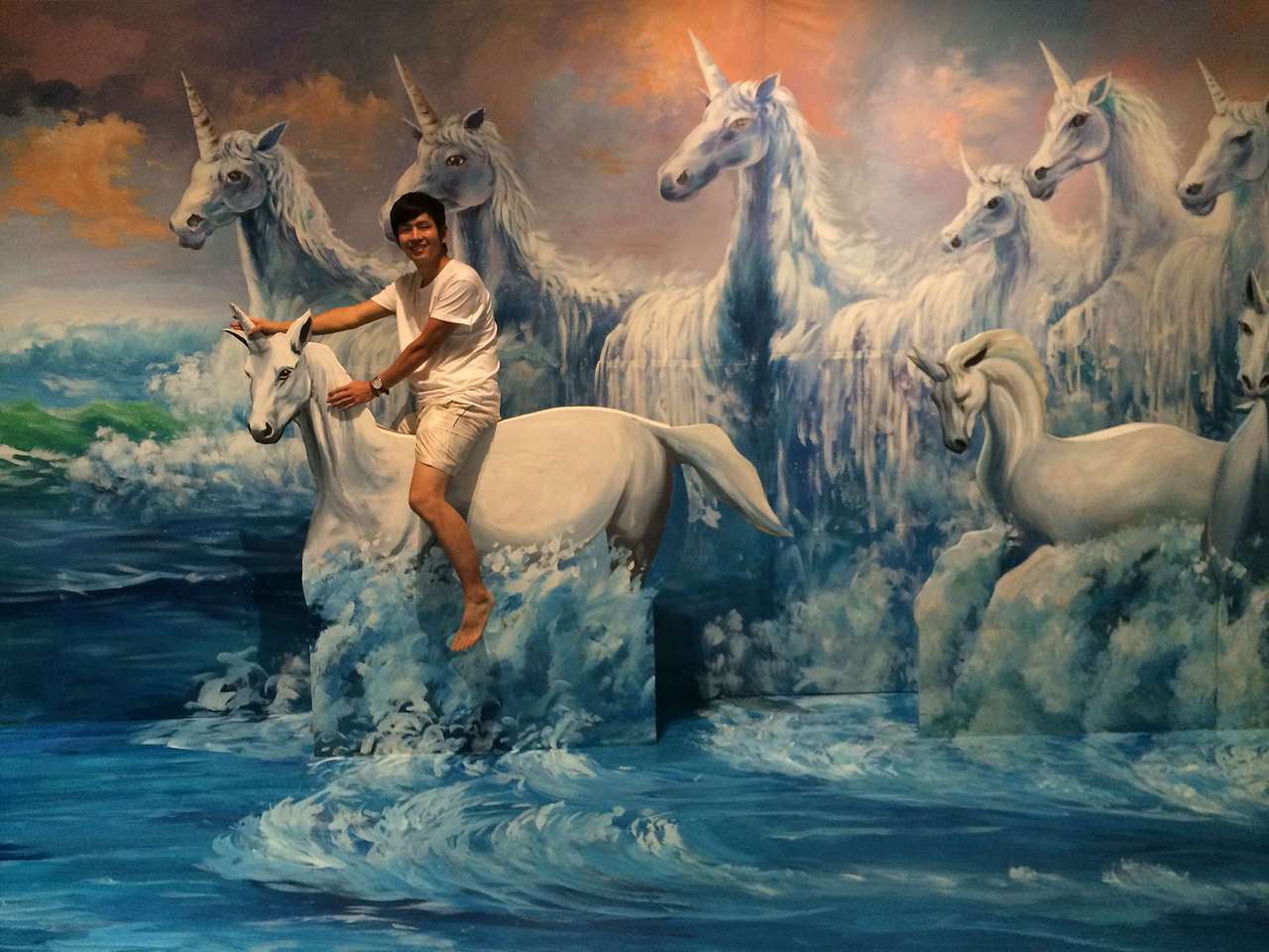 辽宁省大连市沃美术馆彩绘、立体画